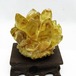 シトリン クラスター シトリンクォーツ 原石 台座付属 一点物 182-8474
