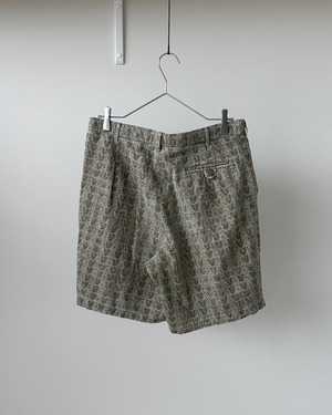 -Stussy- Vintage 80s Print Shorts made in USA