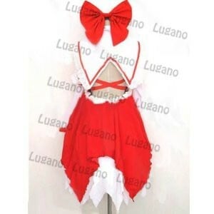 K898 東方project ☆ 博麗霊夢 （はくれいれいむ）風 コスプレ衣装