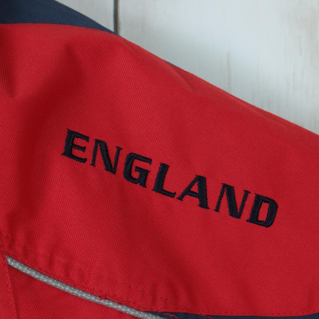 UMBRO アンブロ ナイロンジャケット イングランド代表刺繍 レッド XL 