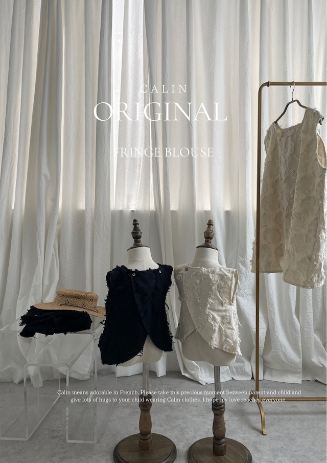 【ORIGINAL】fringe blouse（kids）
