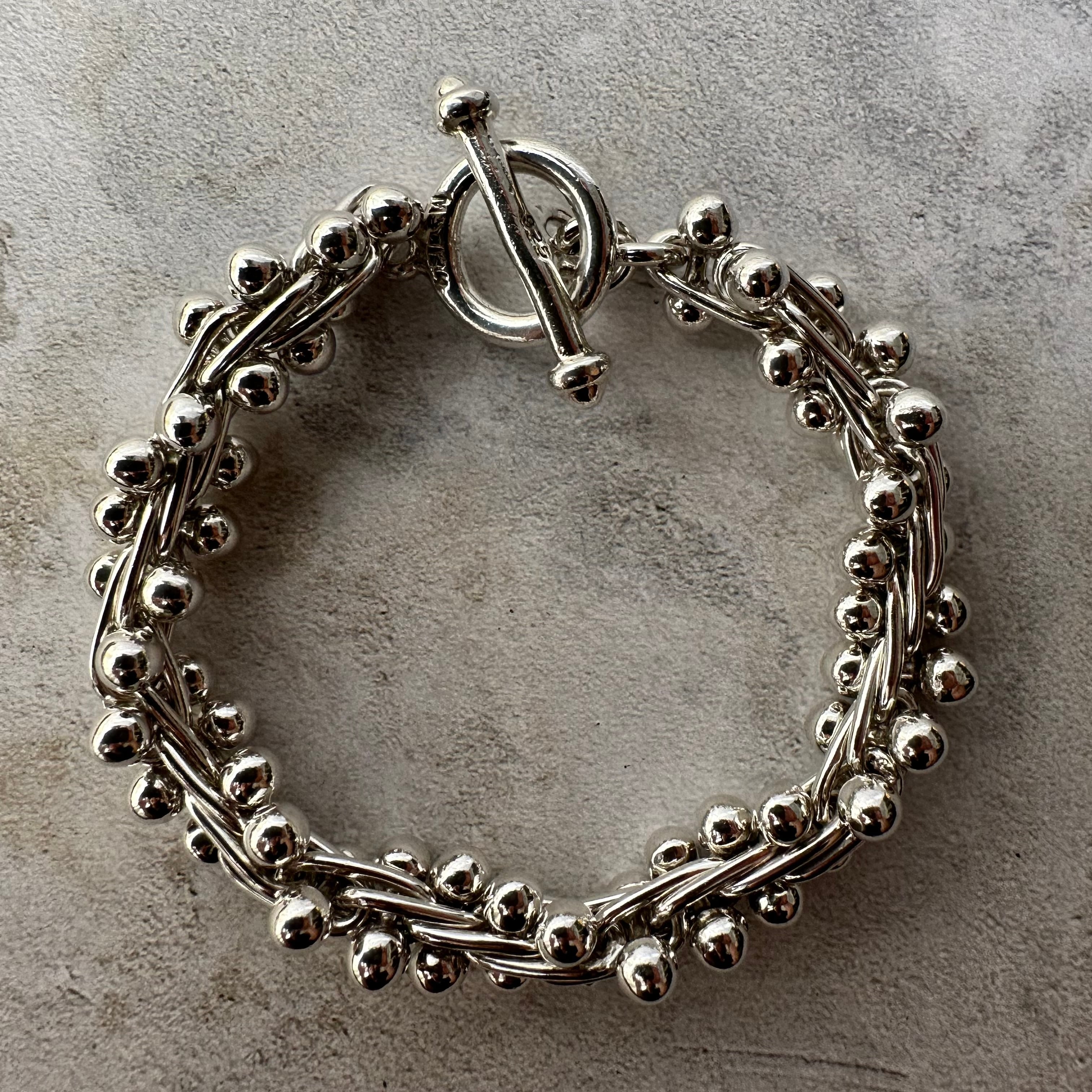 Vintage DNA Bracelet Silver 925 Made in Mexico | PAY ID