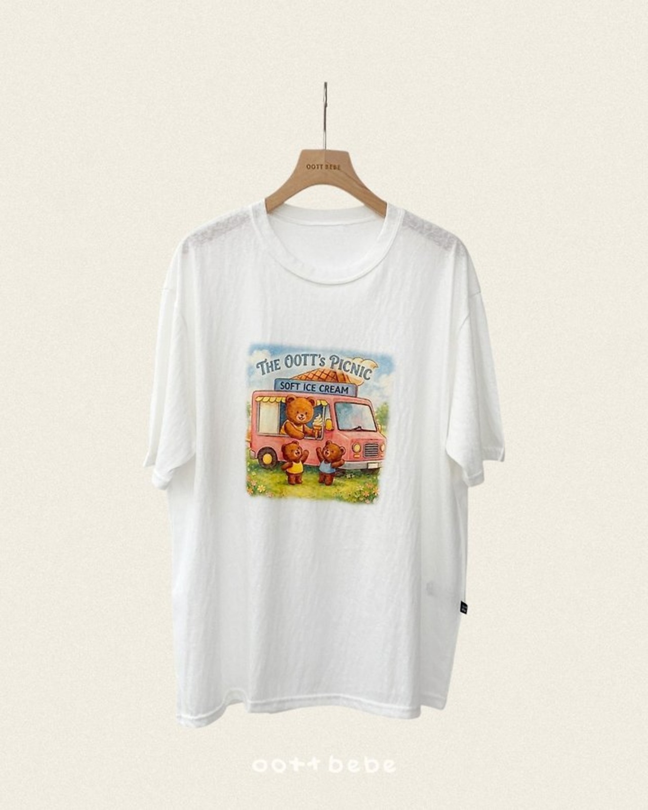 [oottbebe] Haute Picnic Tee Shirt (Mom) / [오뜨베베] 오뜨피크닉티셔츠(맘)
