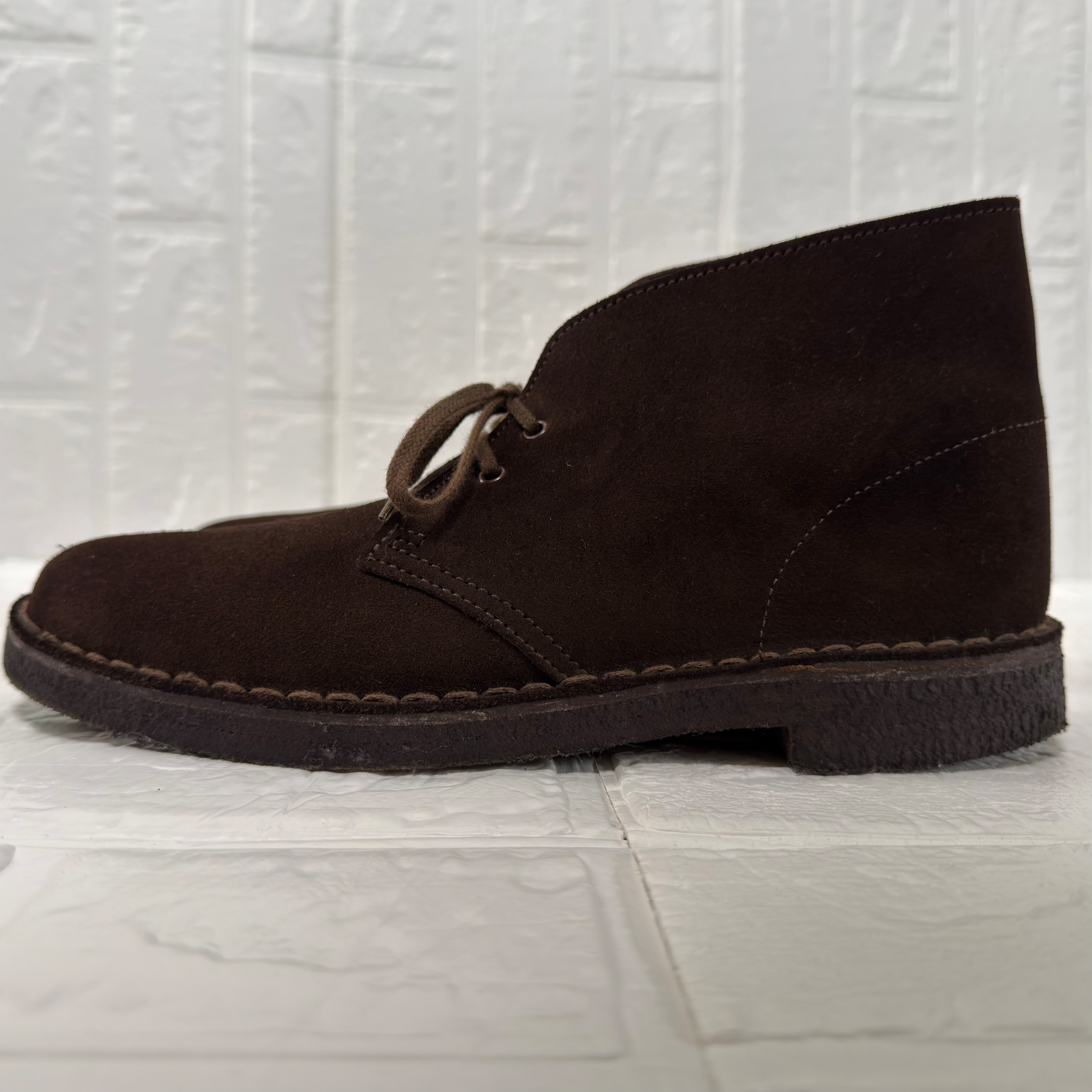 Clarks イングランド製 スエード デザートブーツ ブラウン UK6 (実寸