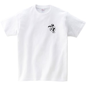 スケボー チンパンジー Tシャツ am87a おサル 猿 スケートボード アニマルプリント おもしろ tシャツ 線画