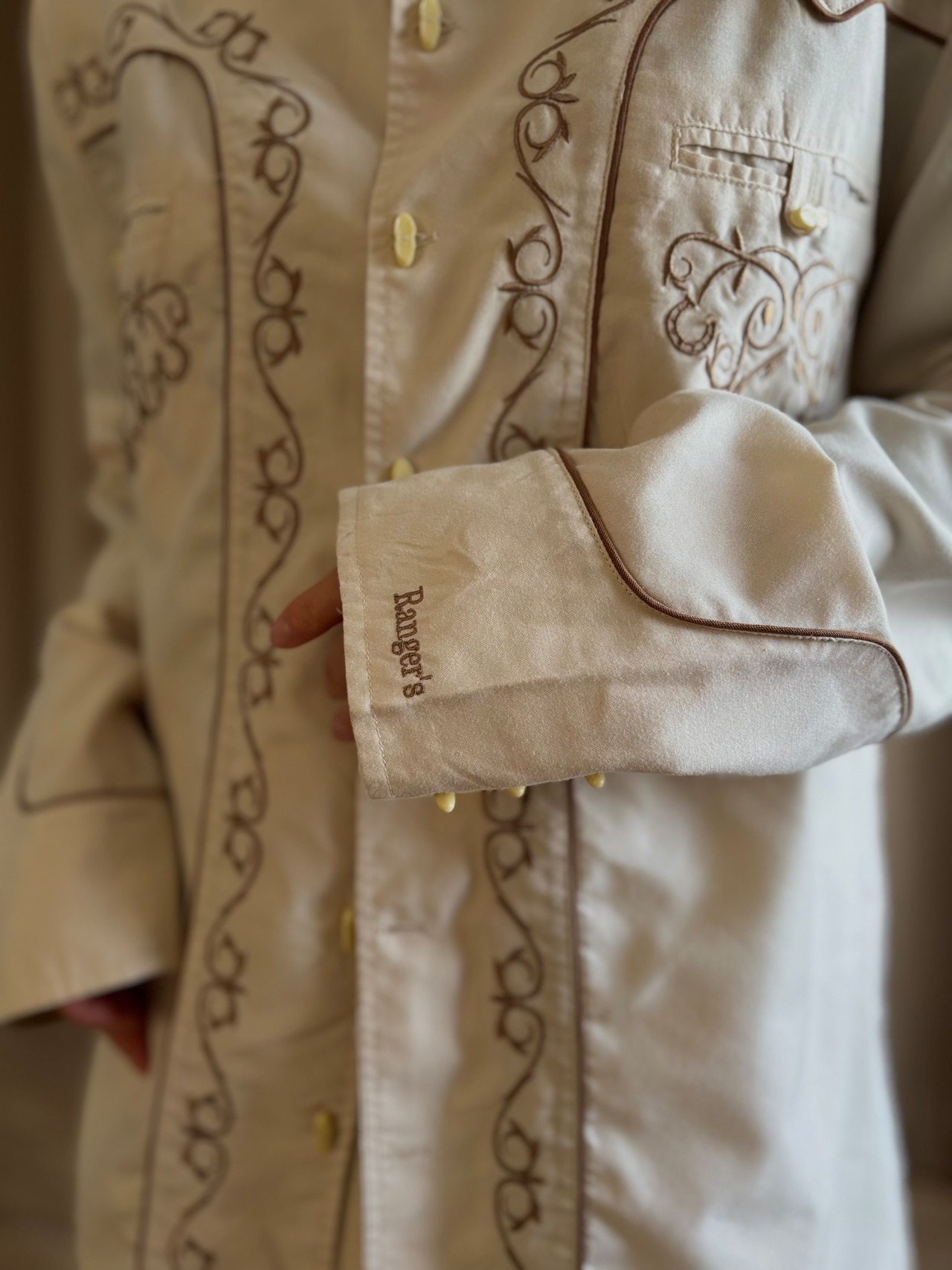 Made in Mexico Rangers vintage shirt-5178-3