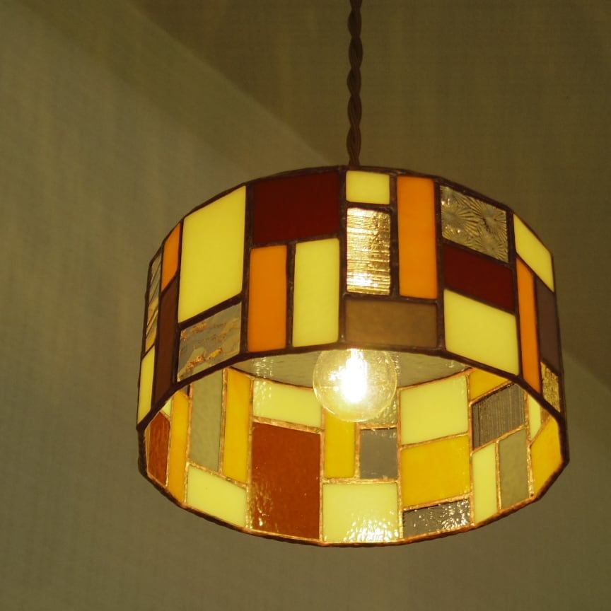 ペンダントランプ 受注製作】ラタン ランプシェード シーリングライト・ペンダントライト