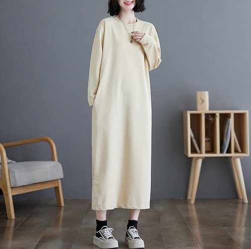 【秋冬新作】ファッションワンピース♪全4色◆#sedmhn-20818a7