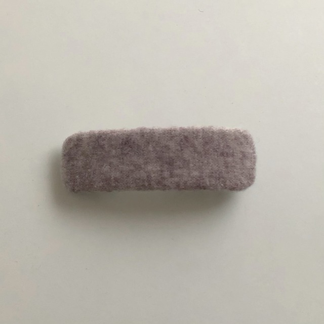 snow day rectangular hair pin（4 colors）