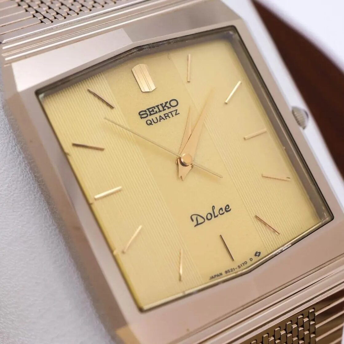◇美品 稼働 SEIKO Dolce 腕時計 NSAG合金 新品電池 メンズ d | Pay ID