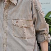 Jack Wolfskin cotton convertible shirt