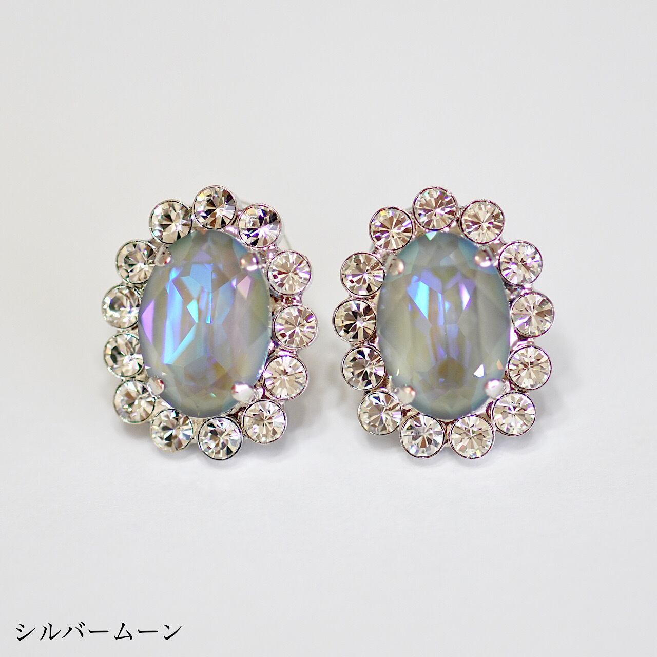 オータムキャンディ オーバルピアス | MAKI NUMOTO (マキ ヌモト