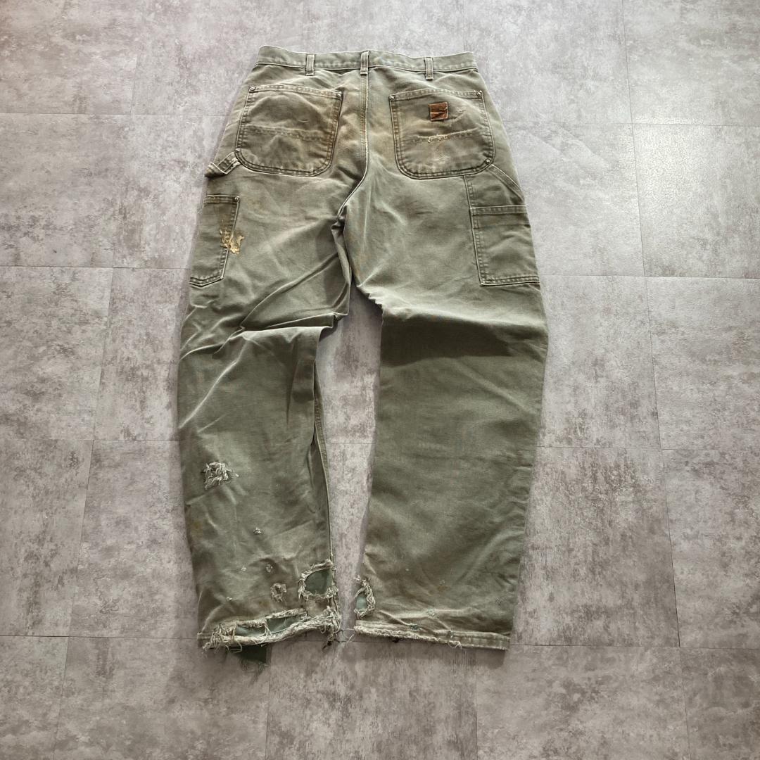 00s モスグリーン ダブルニー Carhartt B136 MOS 32×32 | ib2