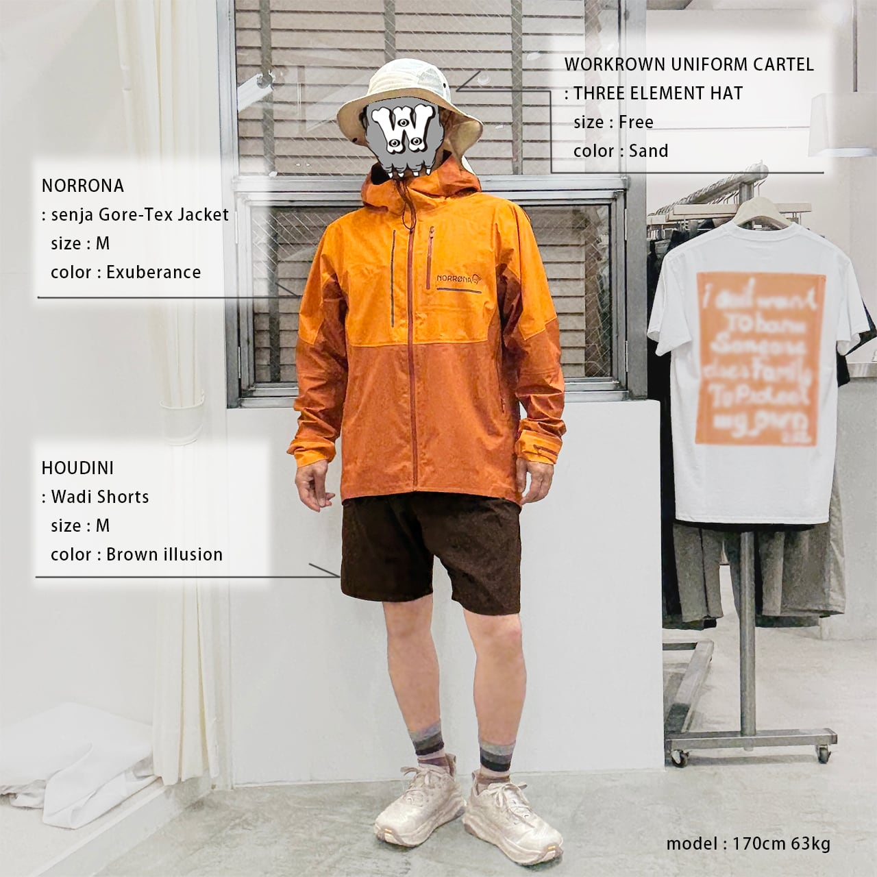HOUDINI Wadi Shorts M's | WORKROWN UNIFORM