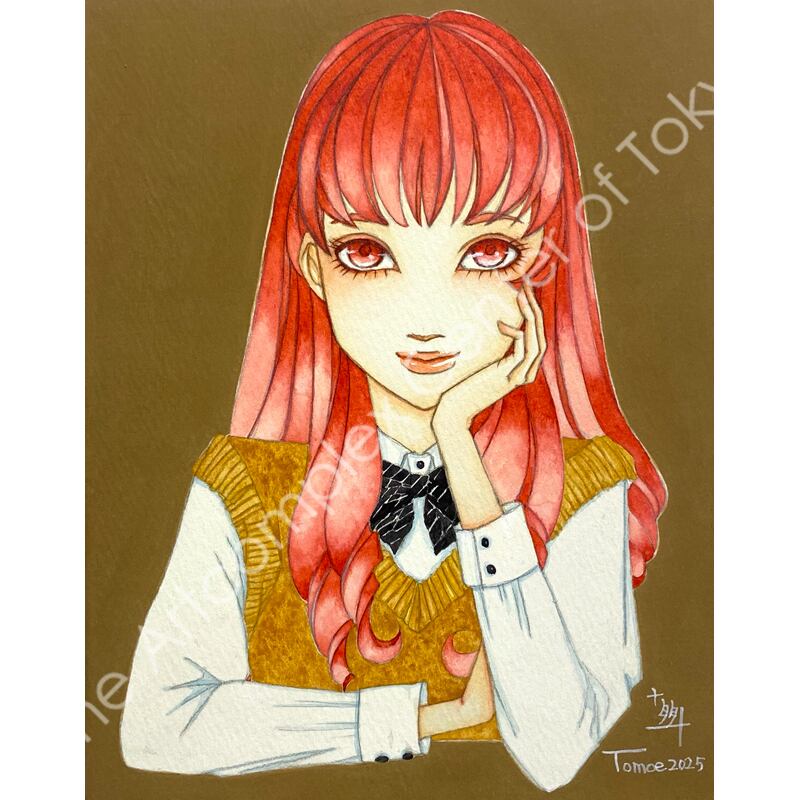 朋絵「Hello my friend(RedPink)」