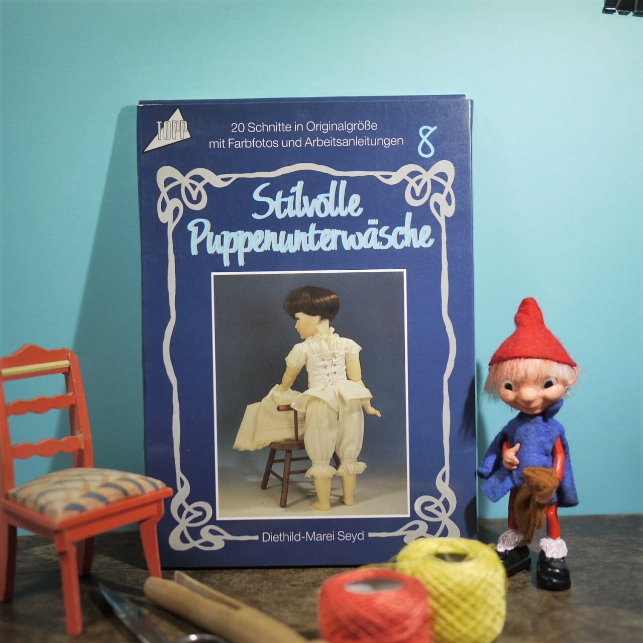 ドール服型紙 人形服ドレス ドイツ 人形用インナーシリーズ 1149