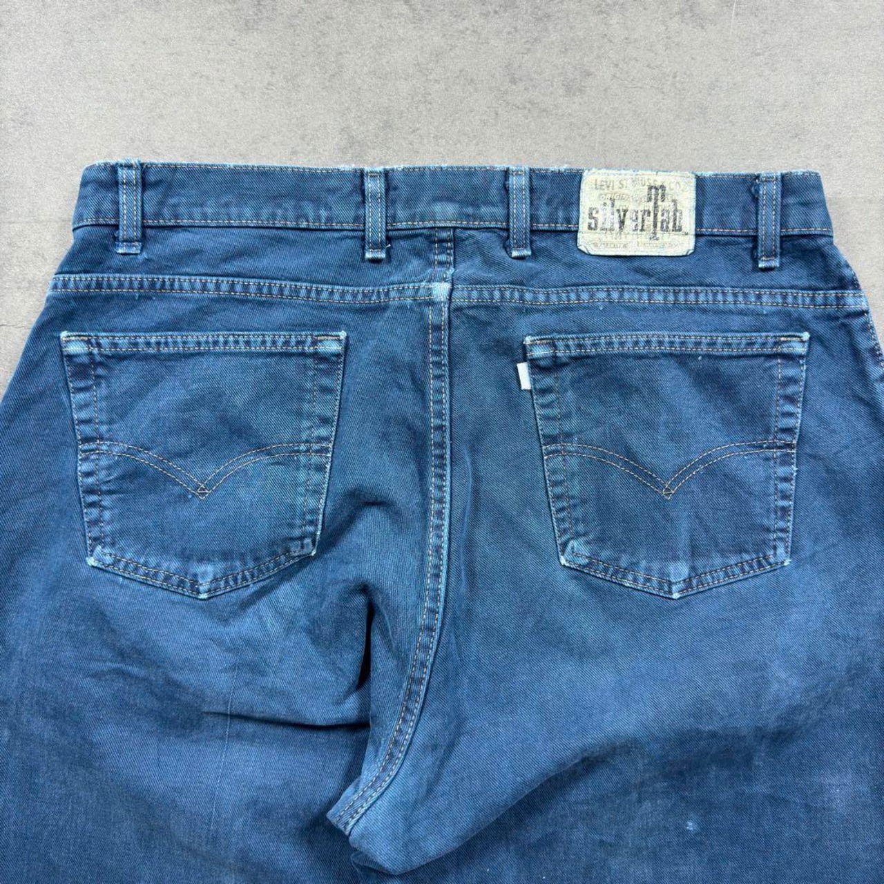 90s Levi's silver Tab "baggy" made in USA W38L32 古着 - 14