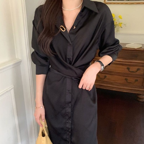 送料無料 ワンピース 春 ワンピース 夏 ワンピース ロング ワンピース ワントーン 無地 ロング ワンピース レディース シャツ ワンピース ロング ロング丈