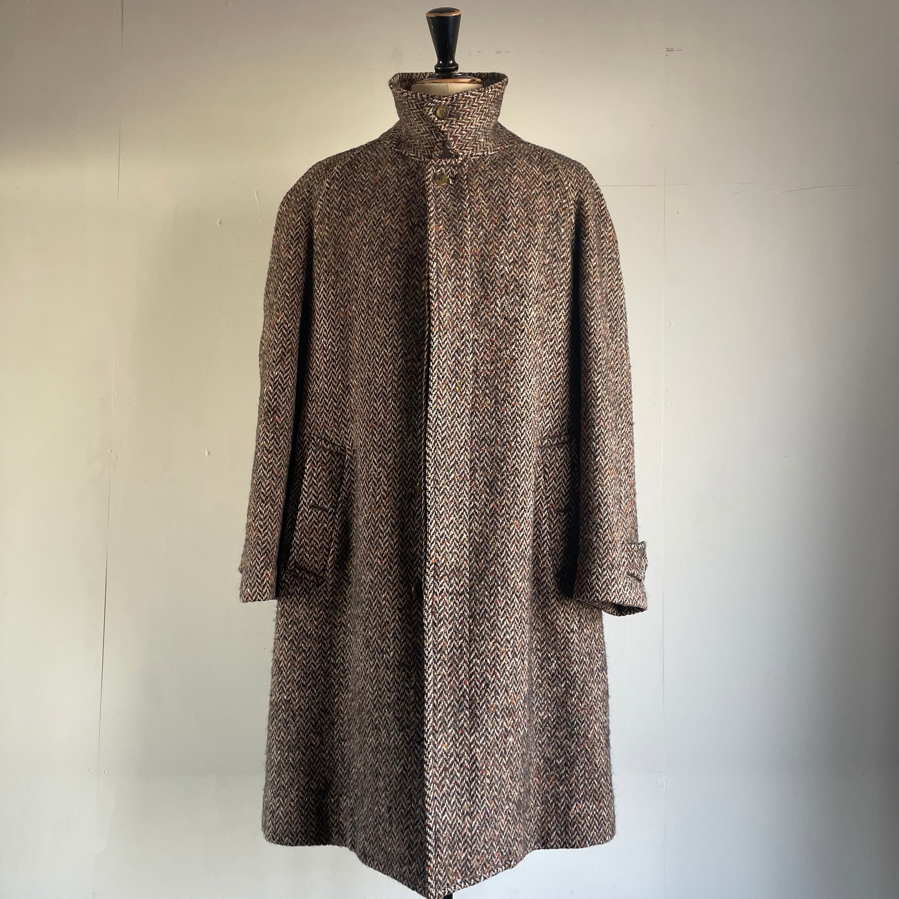 1980's Vintage Burberrys' Tweed Coat【好配色】イングランド製 1980's Vintage Burberrys' Tweed Coat【好配色】イングランド製