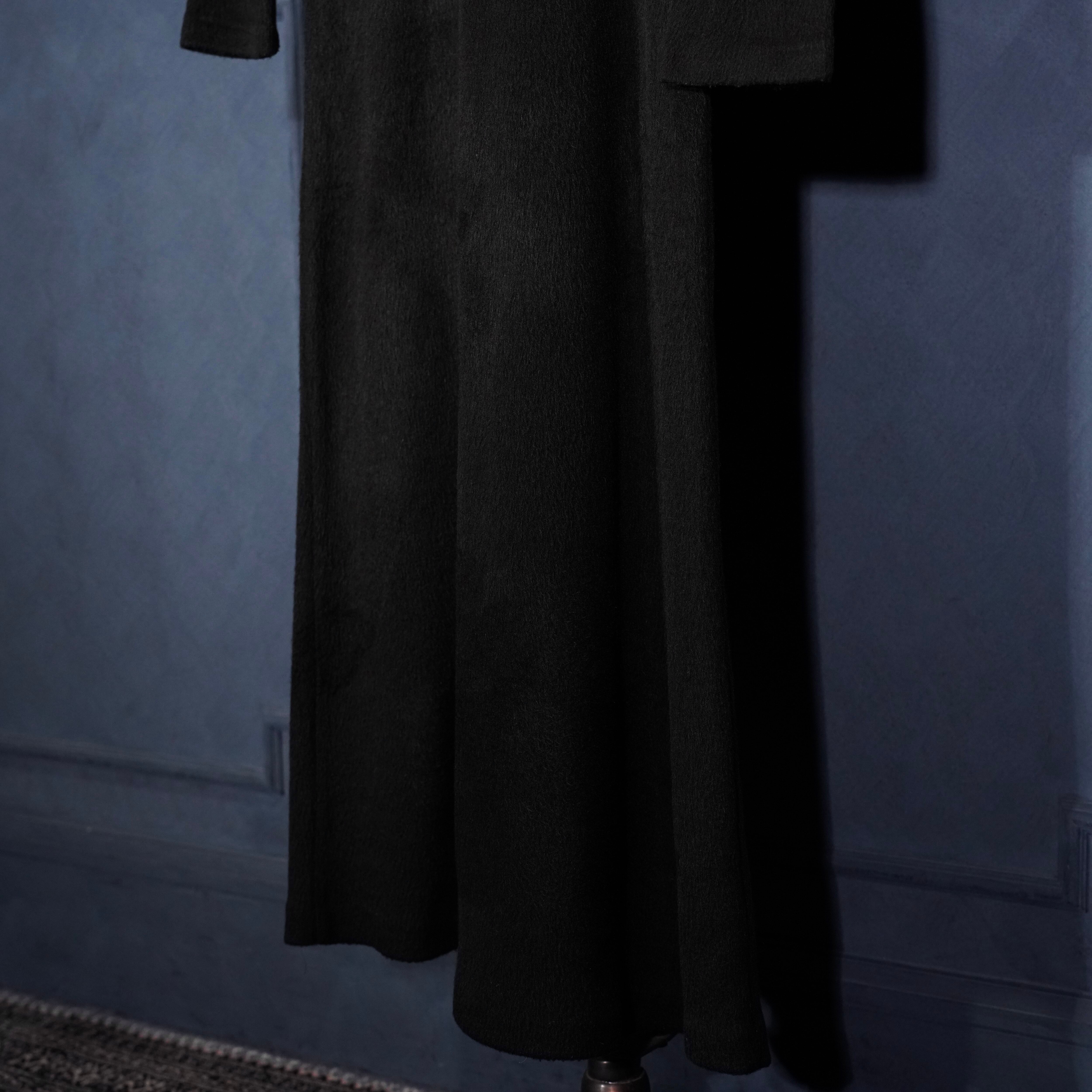 YOHJI YAMAMOTO NOIR HIGH NECK KNIT LONG ONE PIECE/ヨウジヤマモト