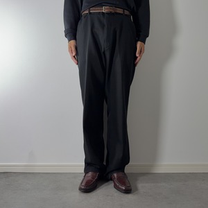00s Levi's ACTION SLACKS BLACK [W34.5L31相当] 古着