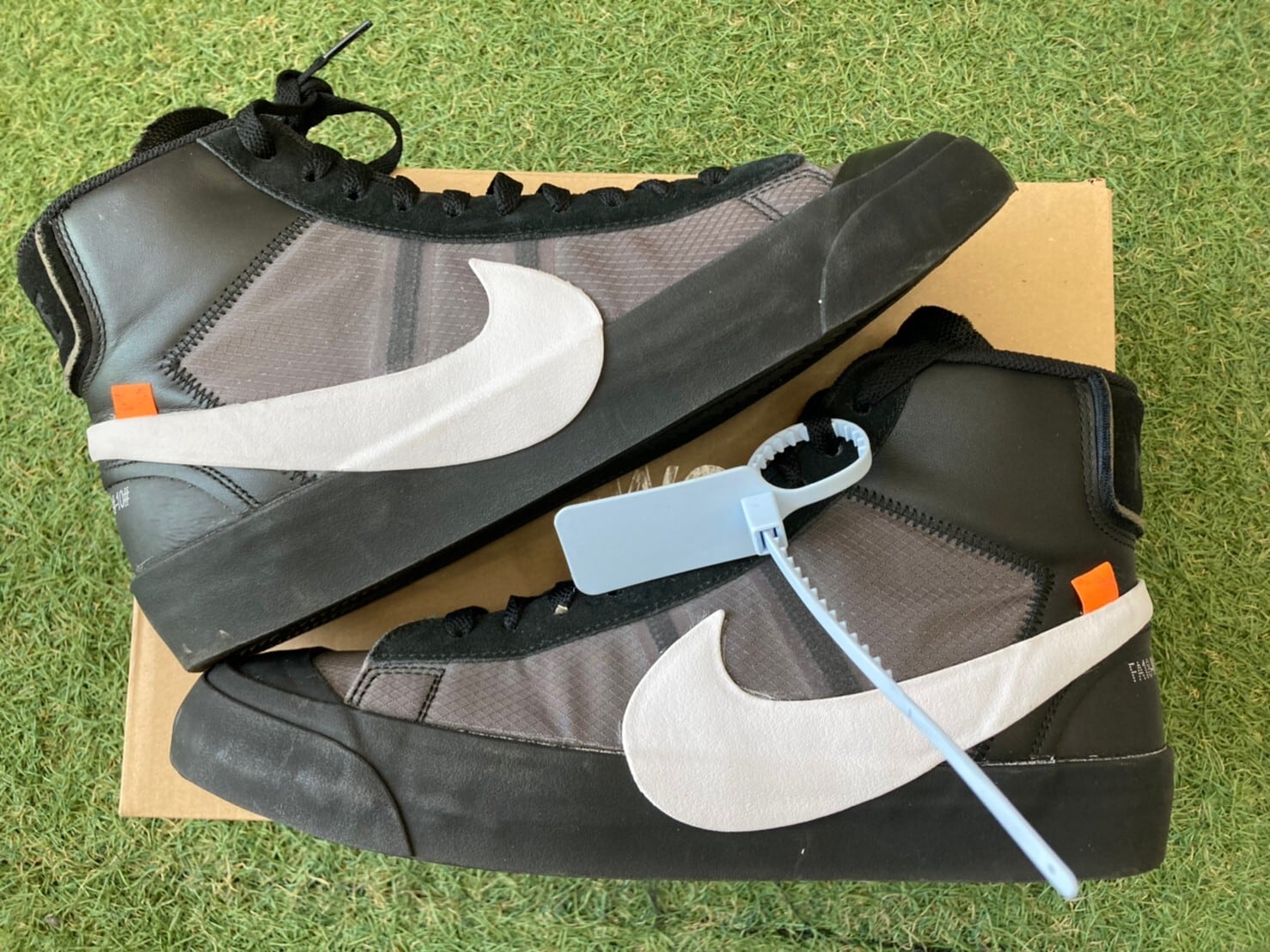 15%OFF MORE SALE NIKE × OFF-WHITE THE 10 : BLAZER MID BLACK AA3832 ...