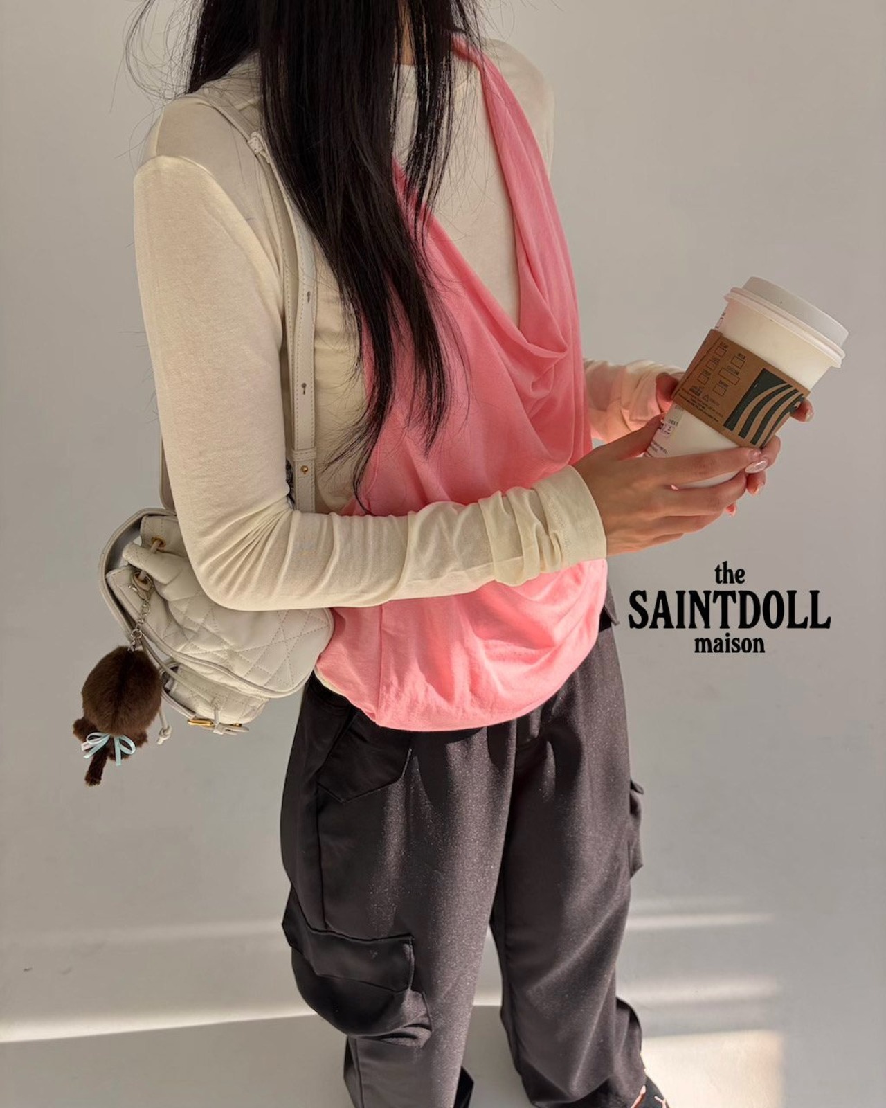 [SAINTDOLL] Halterneck Sleeveless (JL) / [세인트돌] 홀터넥나시 (JL)