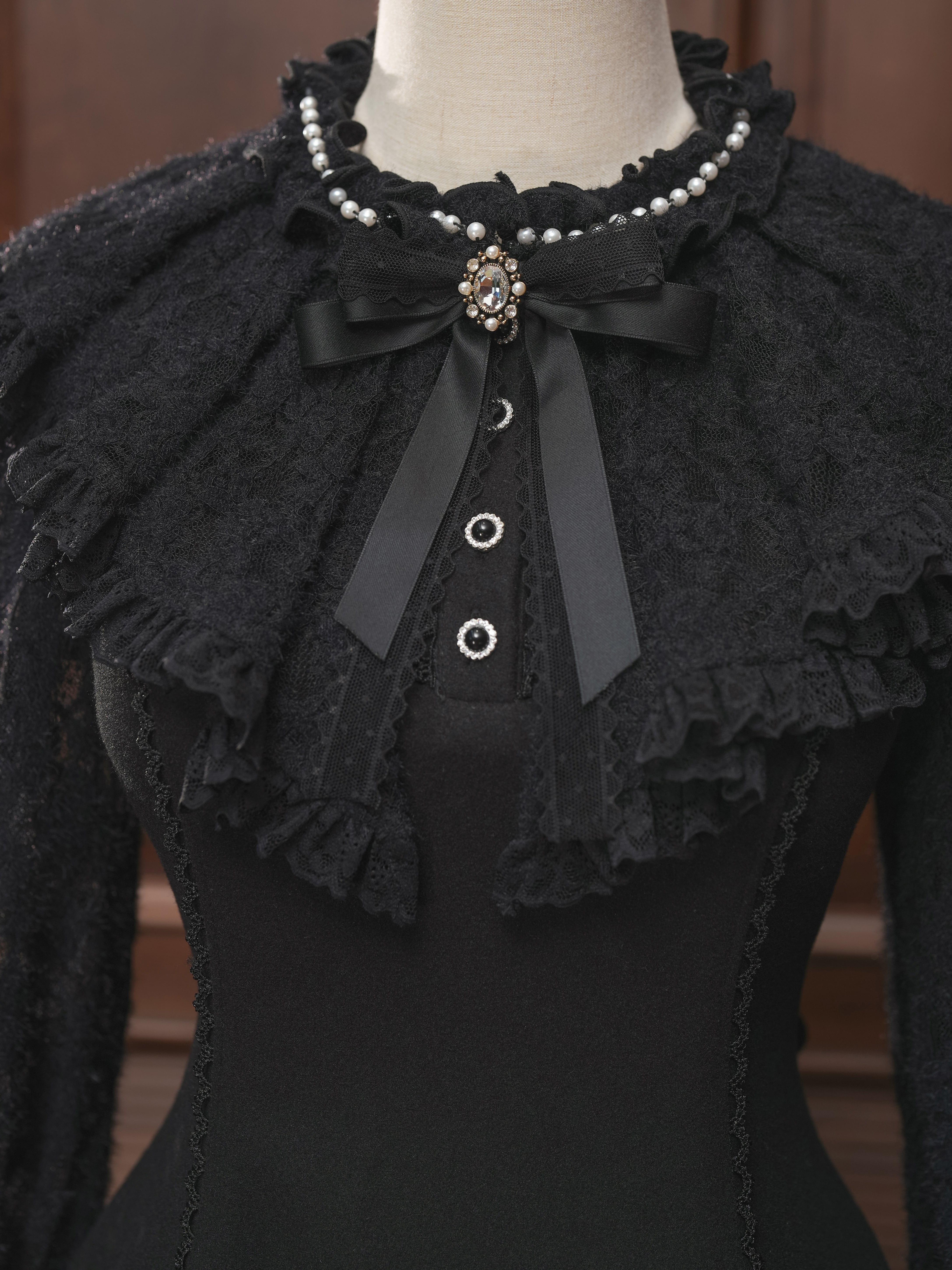 ベル・ラ・ドンナ ラッフルレースリボンワンピース | HoshibakoWorks