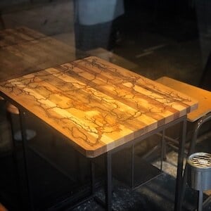 リヒテンベルク_600×485×26_浅草本店_テーブル天板/レジン加工 C2118