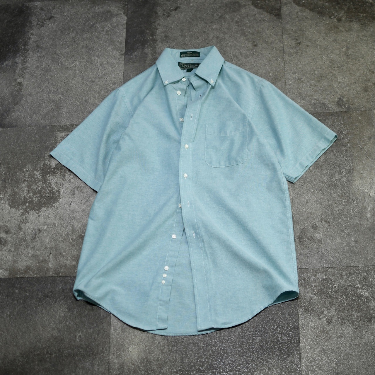 CRAFT & BARROW turquoise blue oxford shirt