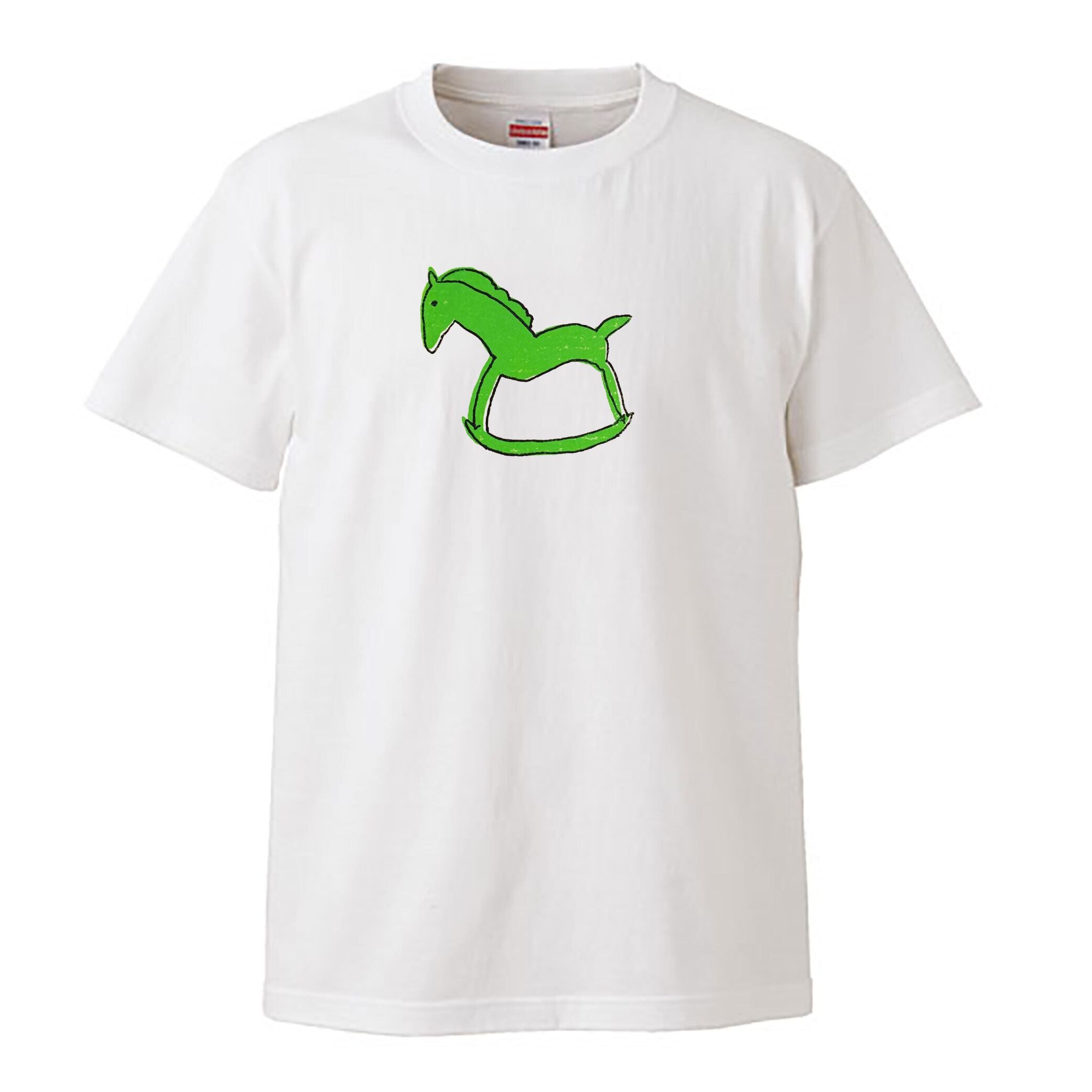 木馬/ Tシャツ / TEE /  - NATURAL/WHITE -