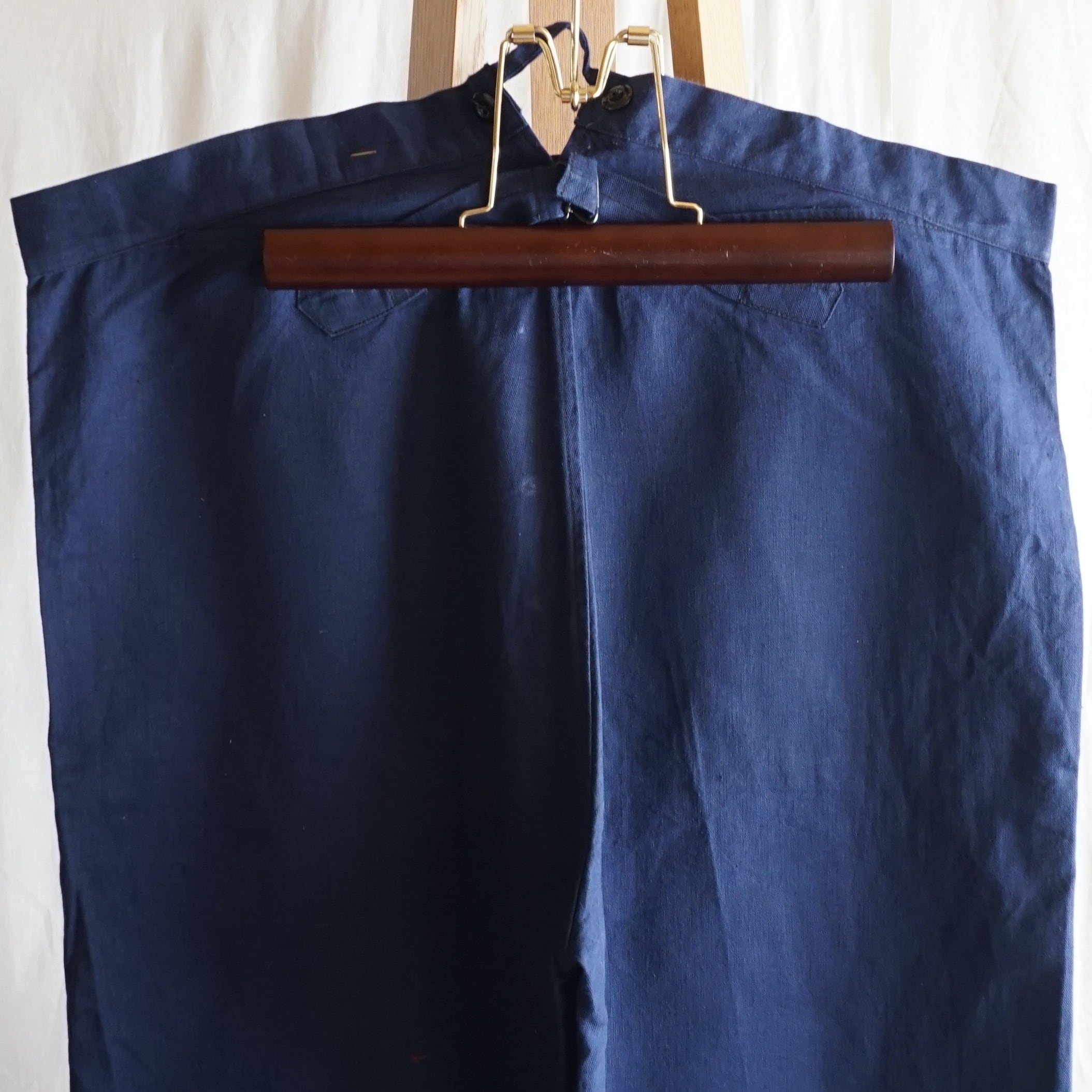ドイツ ワークパンツ(DEAD STOCK) 40-50's Germany [C1644] | 古着屋