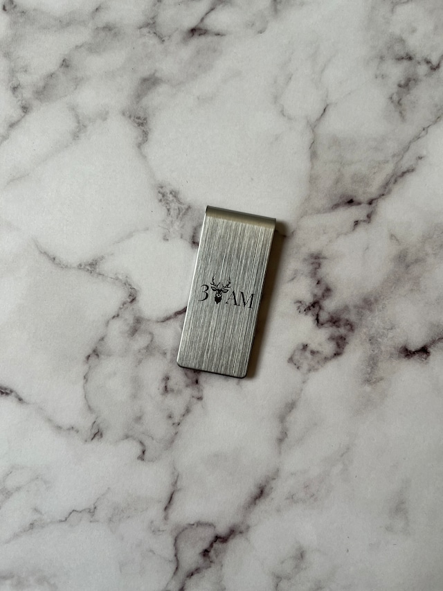 【3AM Original】  Logo money clip