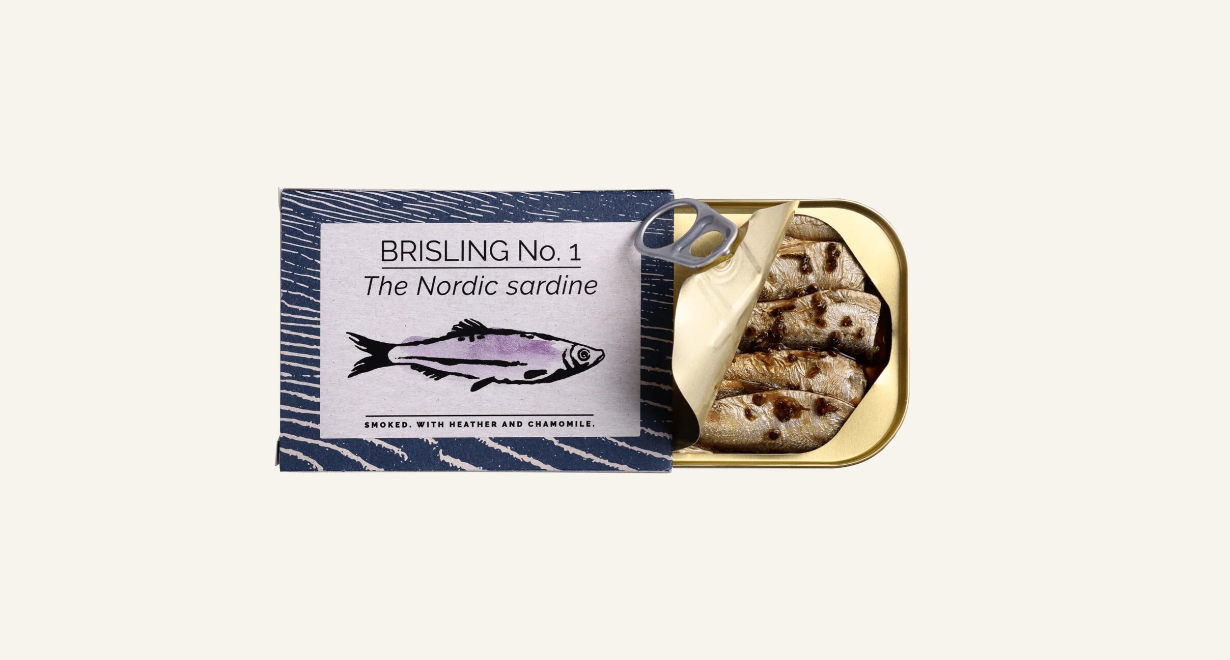 FANGST BRISLING No. 1 ヨーロピアンスプラット【カモミール FANGST BRISLING No. 1 ヨーロピアンスプラット【カモミール