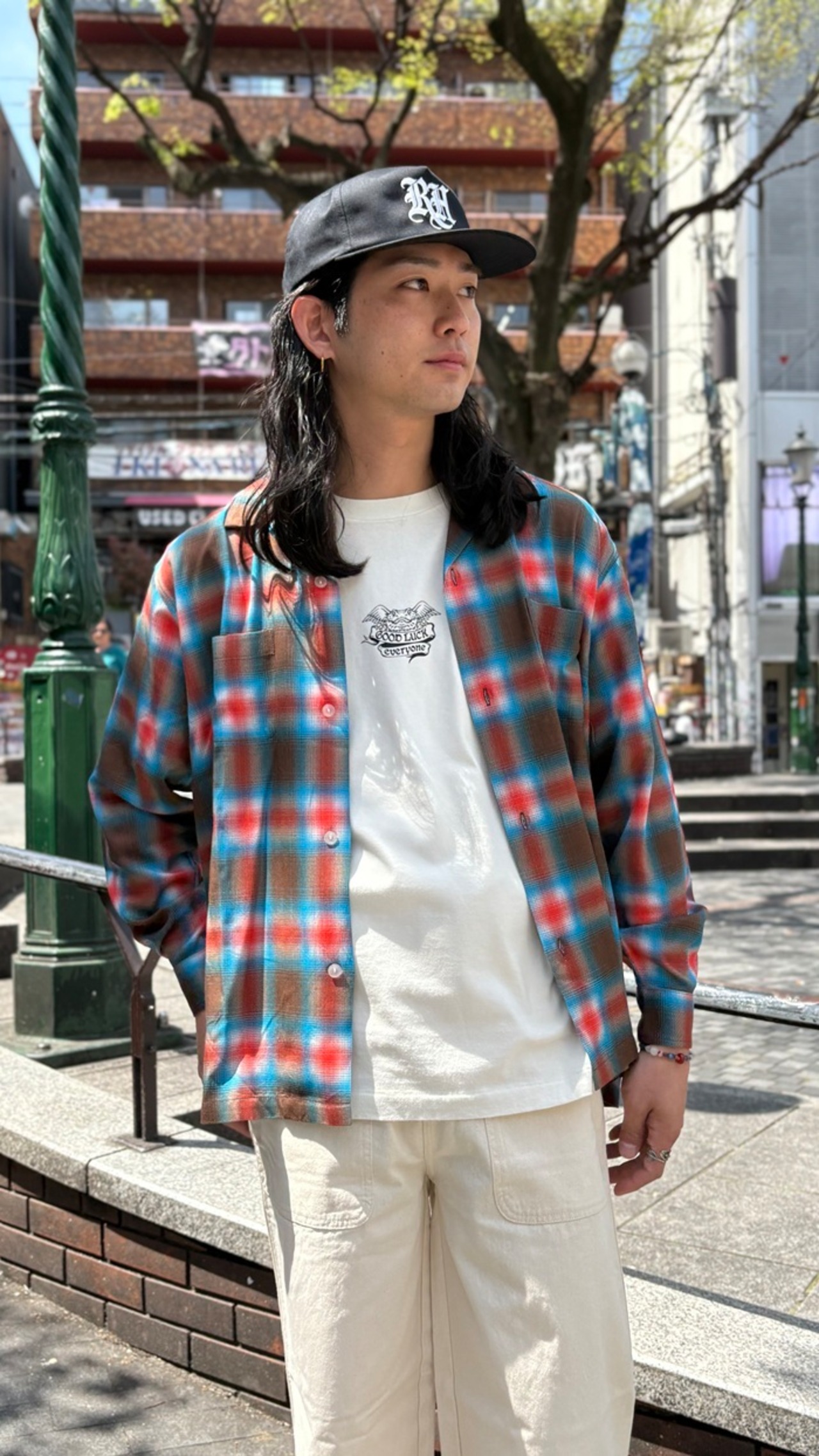 HOUSTON / OMBRE CHECK SHIRT / ロングスリーブ / 長袖シャツ / 41284 - 8