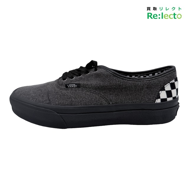 VAINL ARCHIVE ヴァイナルアーカイブ VANS バンズ AUTHENTIC Black Denim オーセンティック ブラックデニム 26