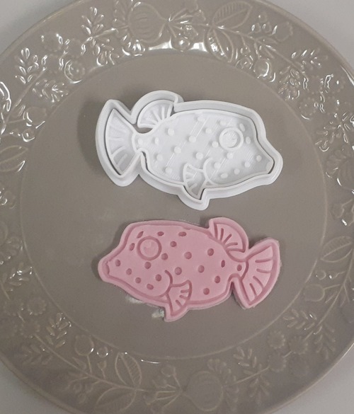 クッキー型 ハコフグ