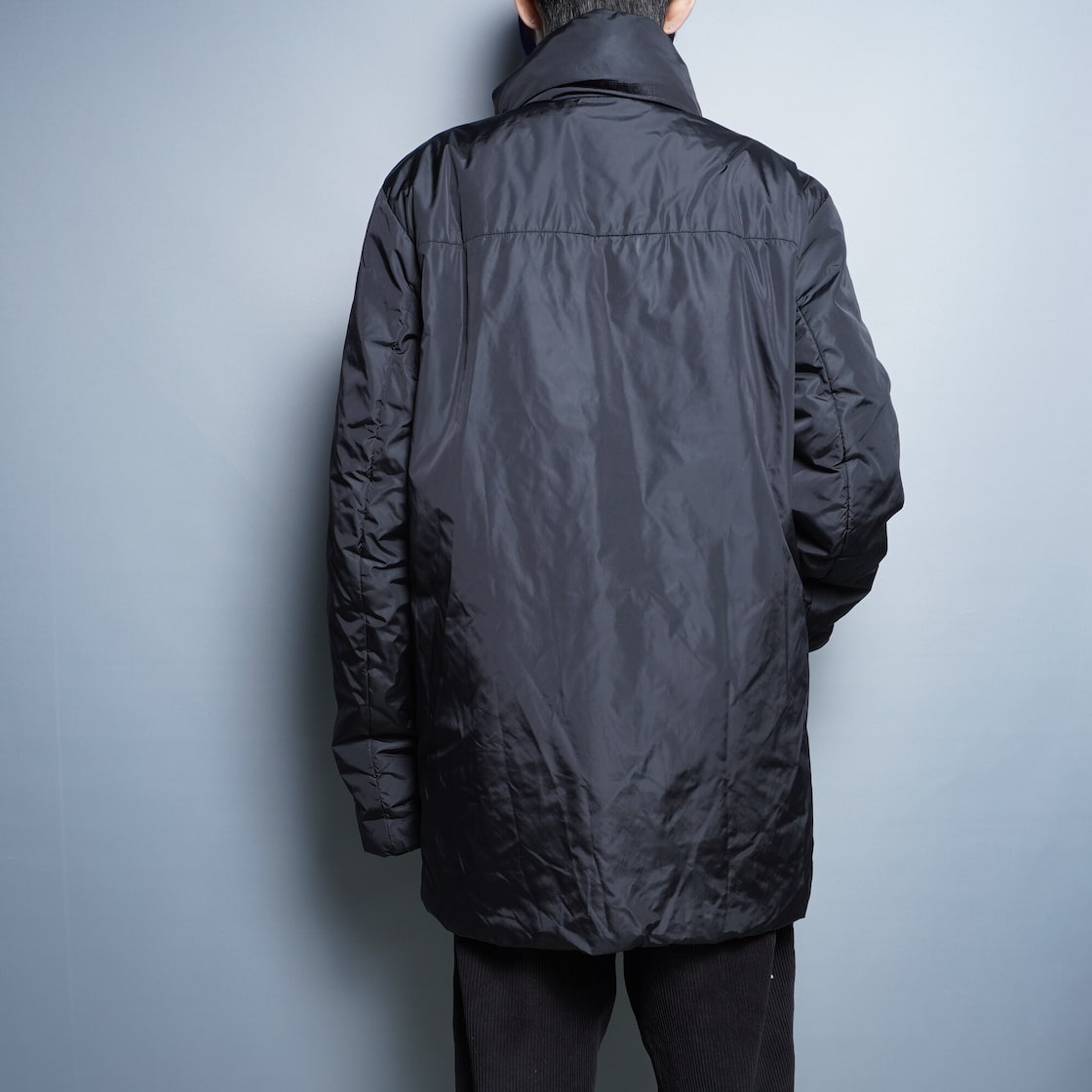 PRADA】SGA293 Black Nylon Jacket size54 | PAY ID