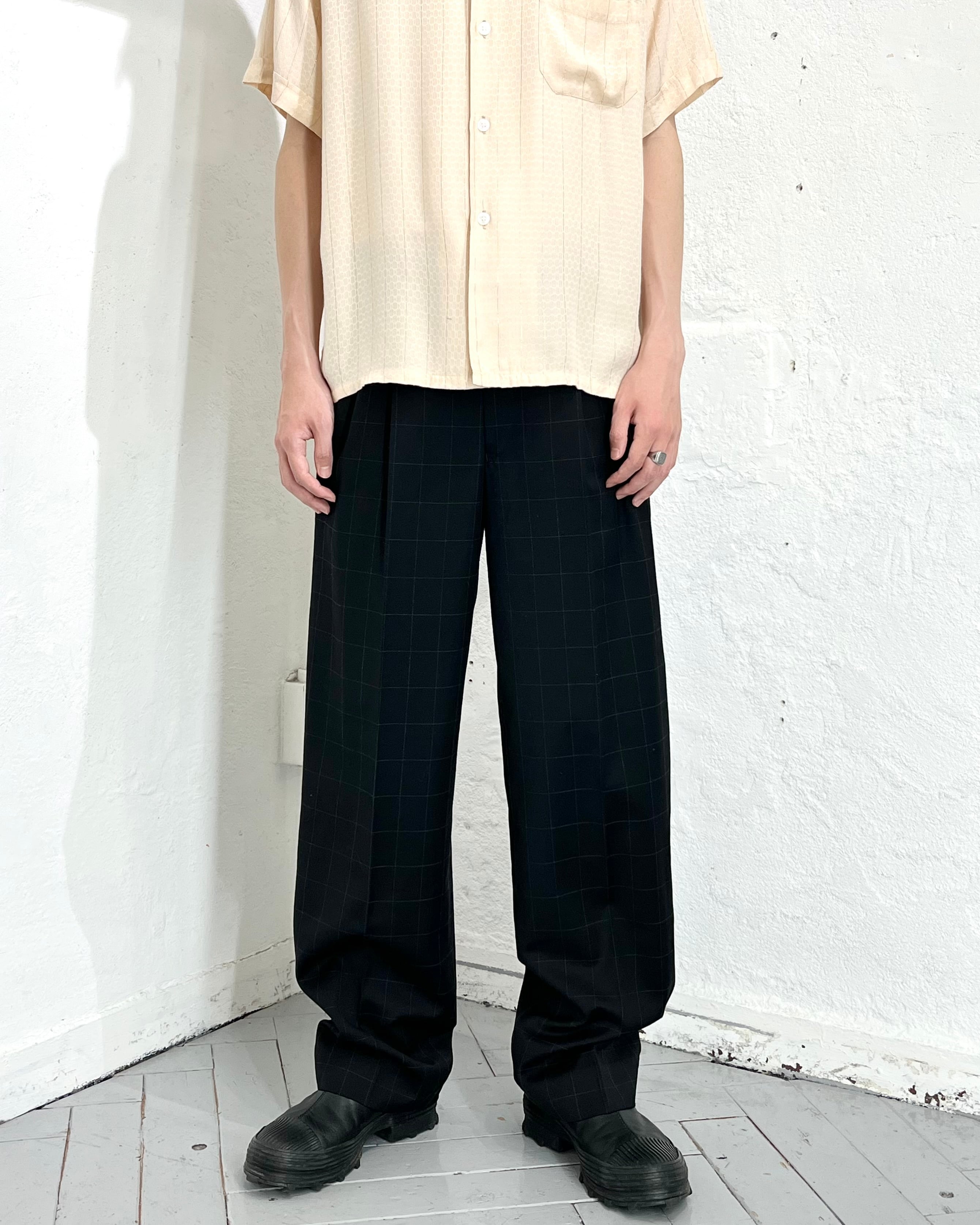 90s Louis Philippe 2tac Plaid Slacks