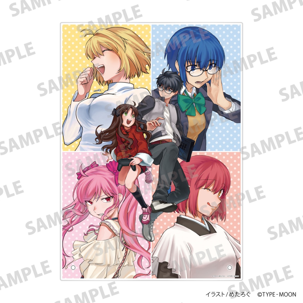 MELTY BLOOD:TYPE LUMINA Piece in Paradise アクリルアートボード 1 