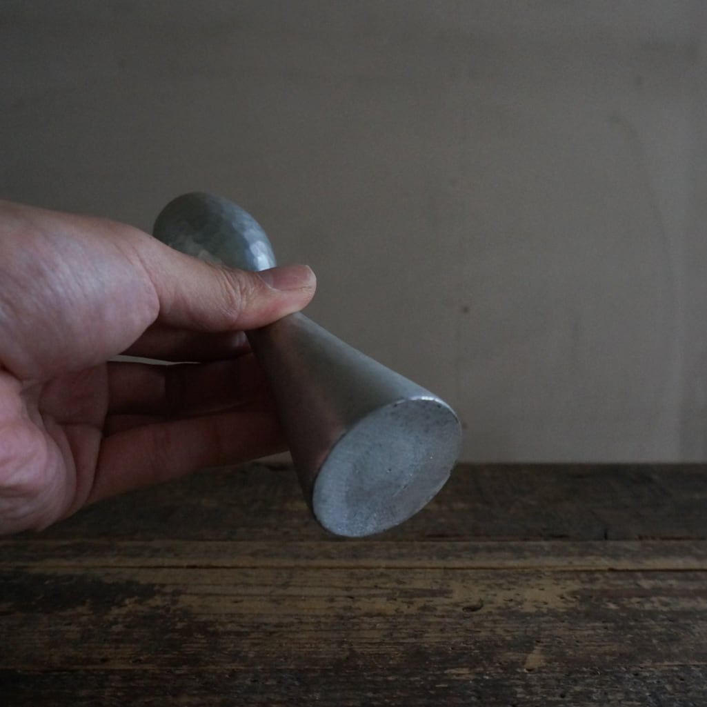 ノルウェー　トンスベルグ　ピューターキャンドルスタンド未使用品 ノルウェー トンスベルグ ピューターキャンドルスタンド未使用品