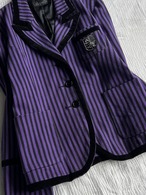 "STIGMATA" Stripe School Jacket