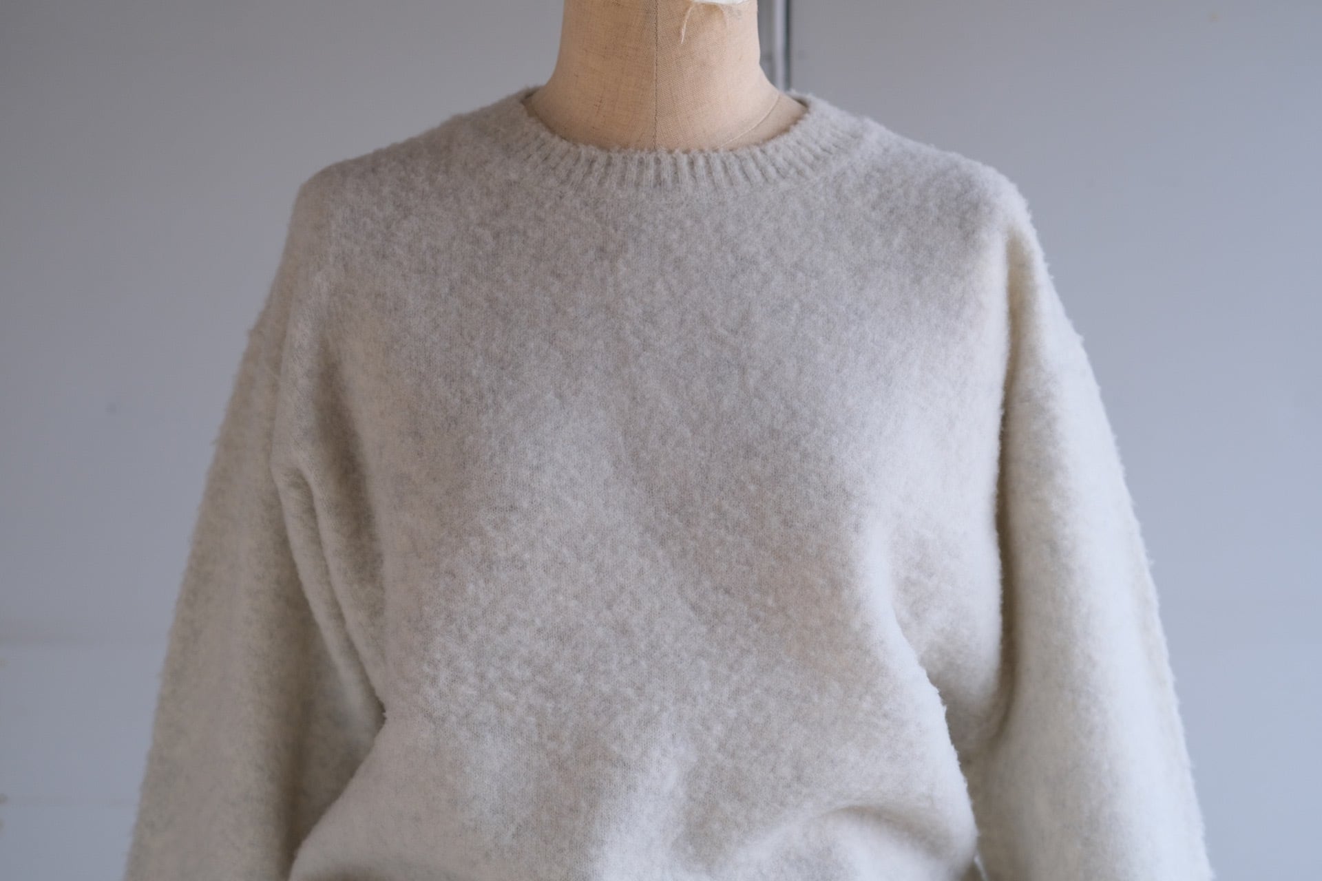 ANSPINNEN/ブラッシュドセーター