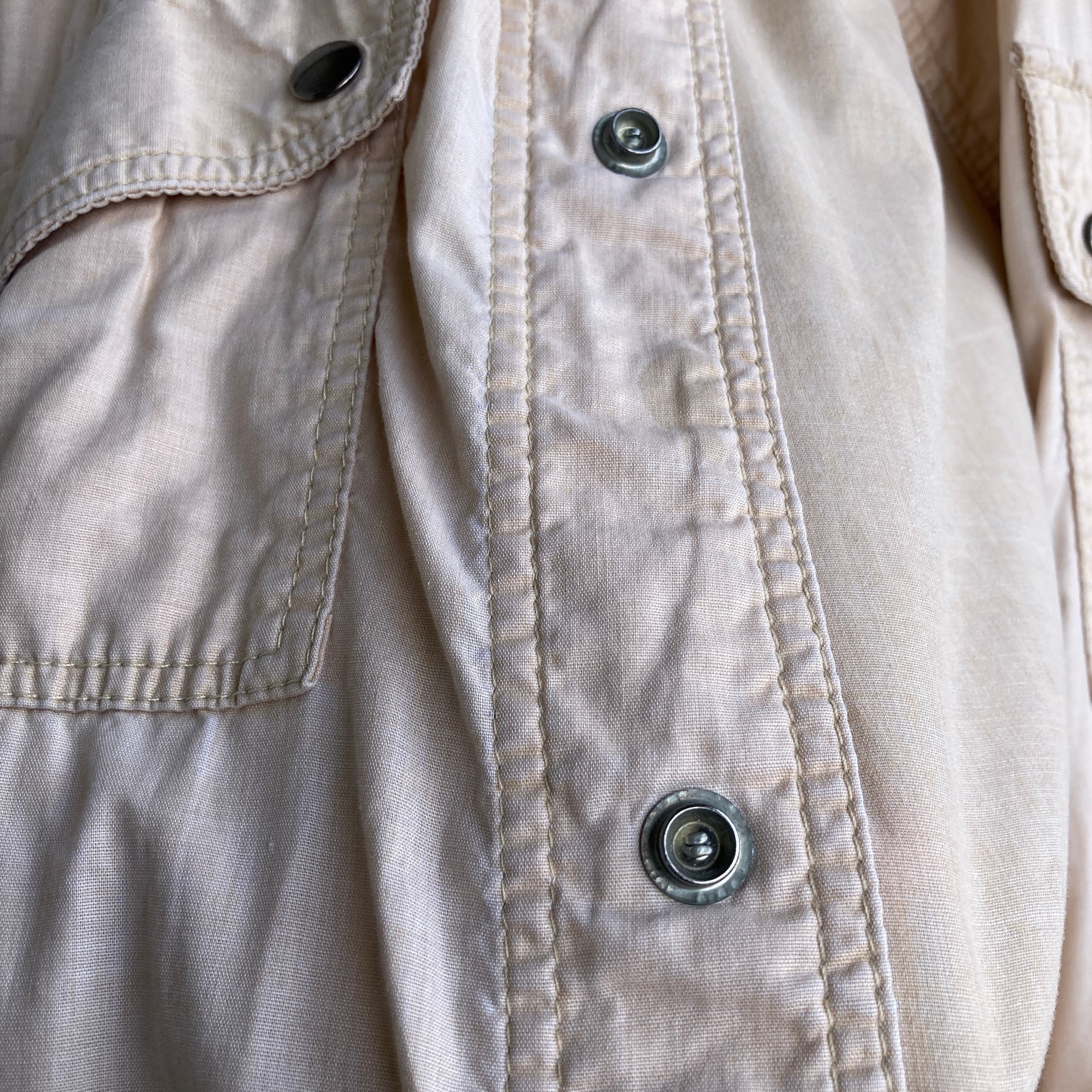 60s~ Vintage Light weight Safari Jacket | 古着屋 Serene 60s~ Vintage Light weight Safari Jacket | 古着屋 Serene