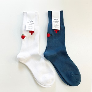 DECKA　デカ × BRU NA BOINNE ブルーナボイン　SOUVENIR SOCKS スーベニアソックス　SWITZERLAND スイス