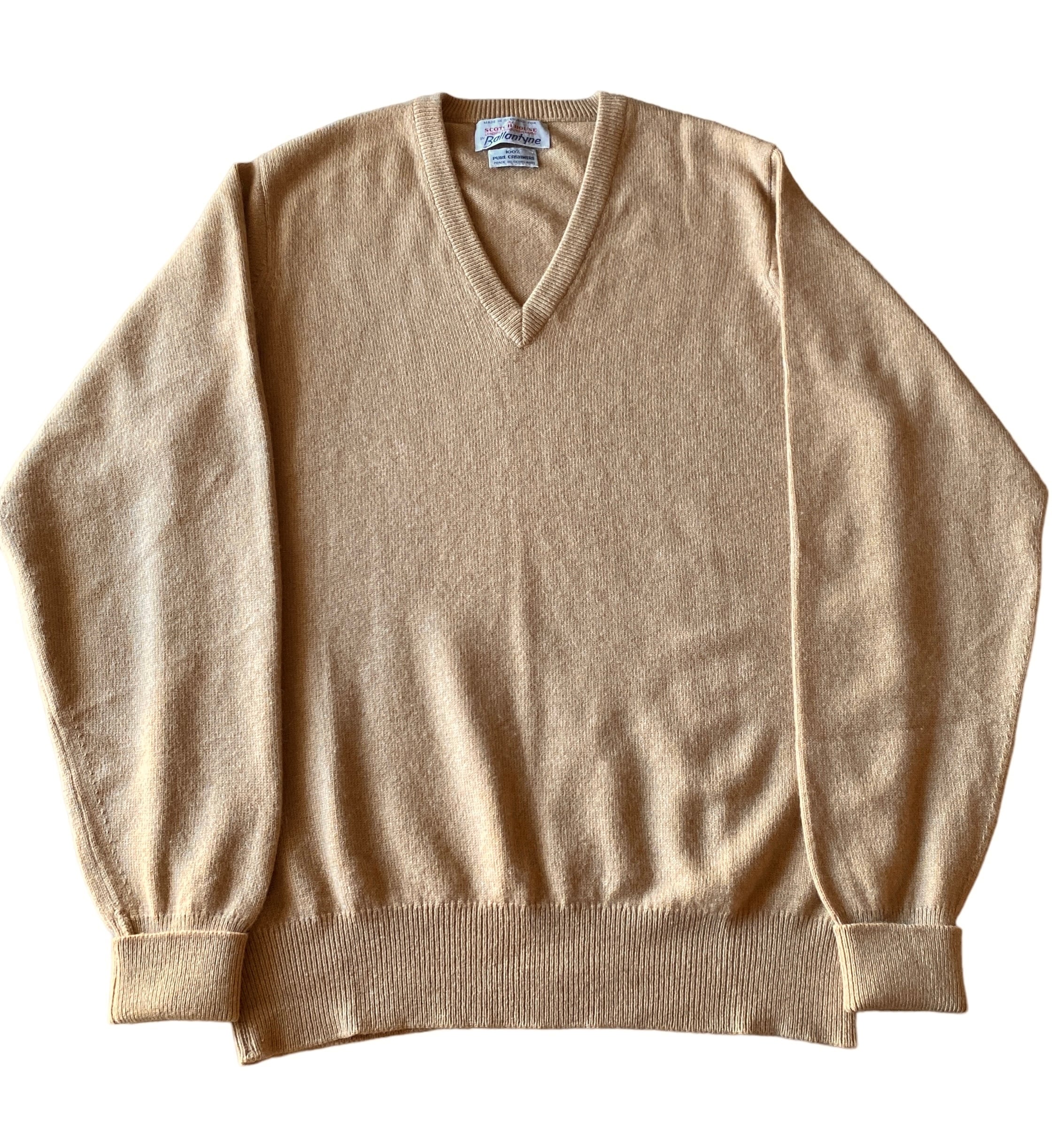 80s Ballantyne cashmere sweater | CLOSE CLOTHES