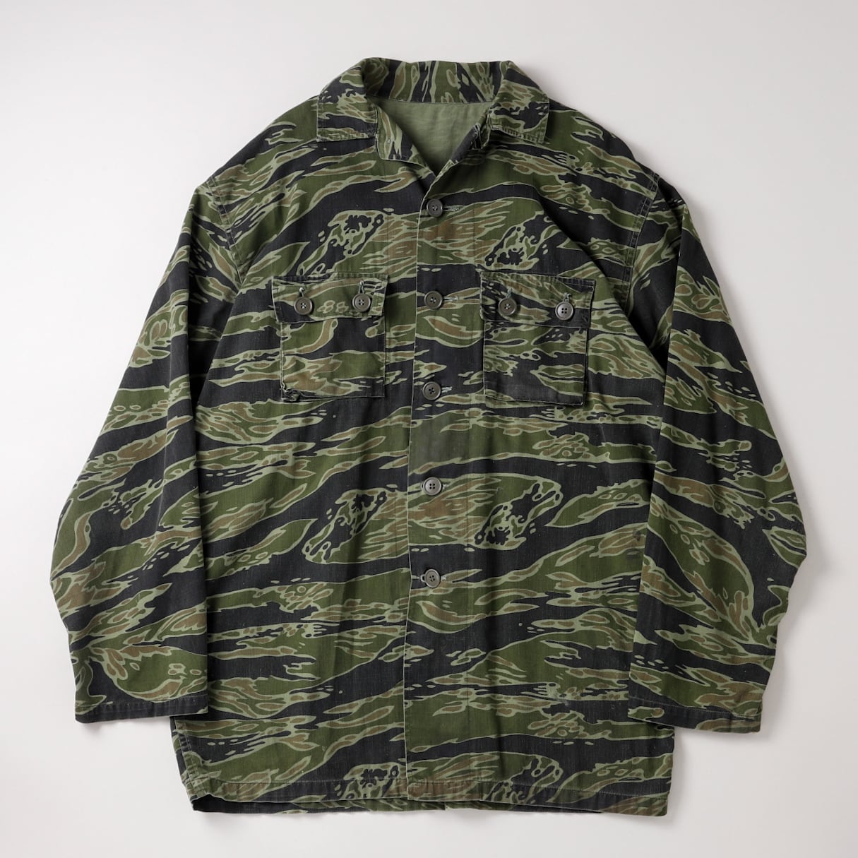 極美品】60s U.S.ARMY Tiger stripe jacket special vintage militaly
