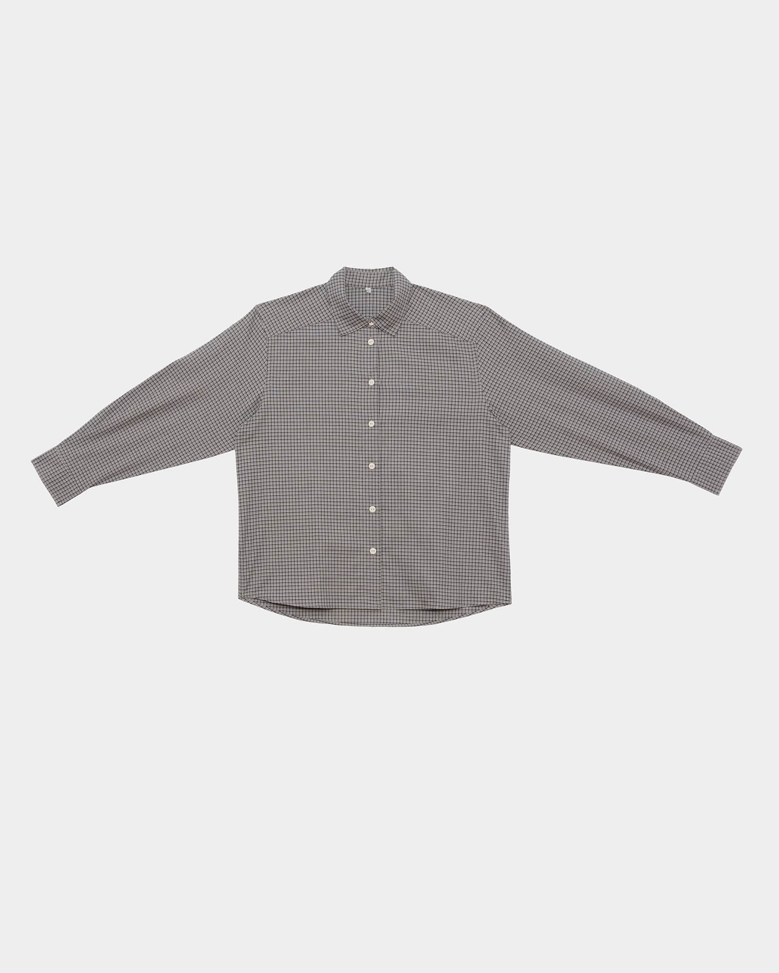 Baserange (ベースレンジ) BENT SHIRT (CONSUL CHECK) | H Nagano