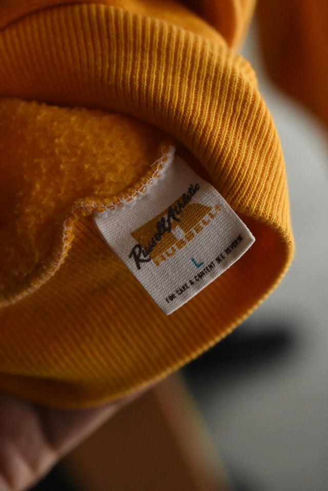 OK／70's "RUSSELL ATHLETIC" pullover sweat parka
