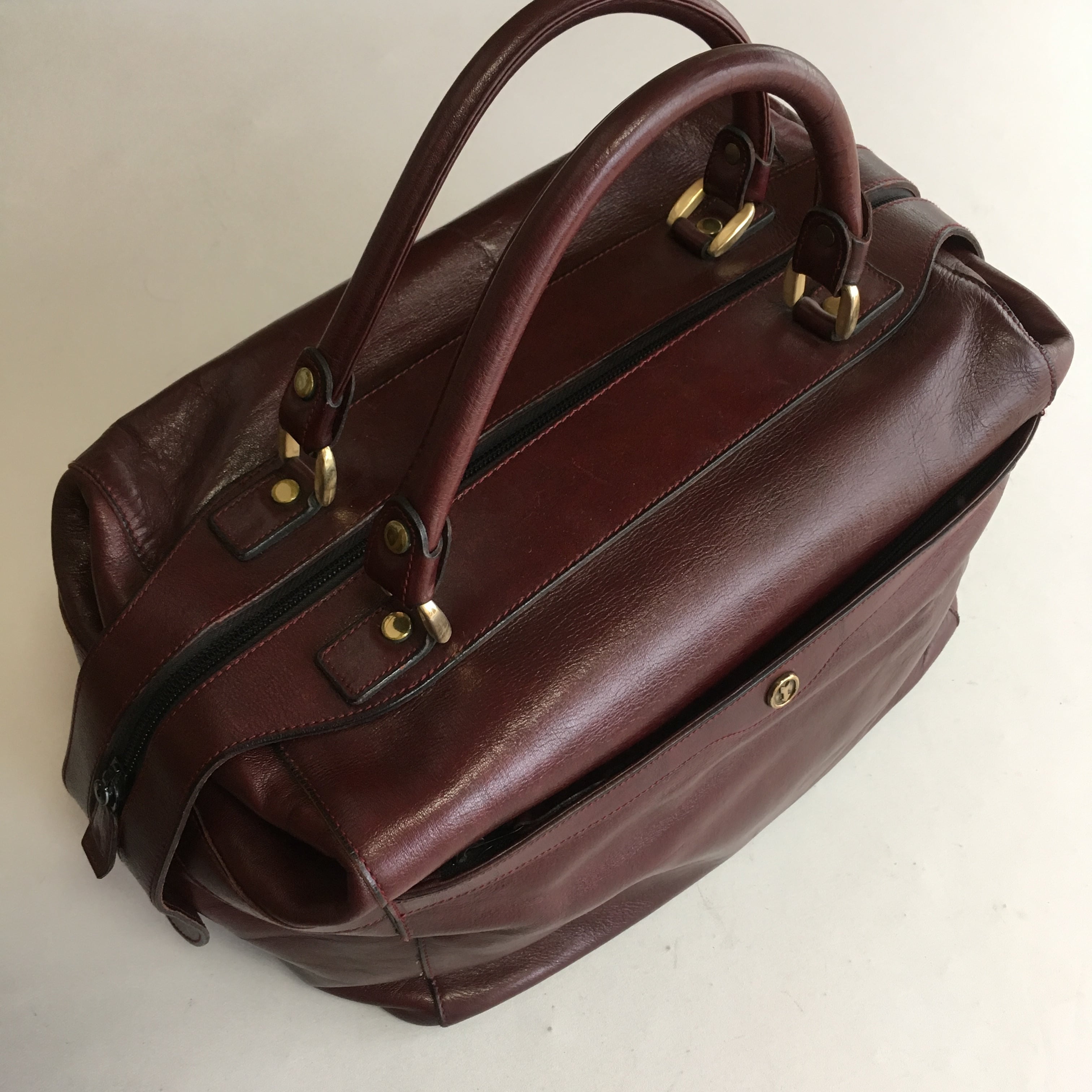 GOLD PFEIL ゴールドファイル 下矢印 ボストンバッグ USED